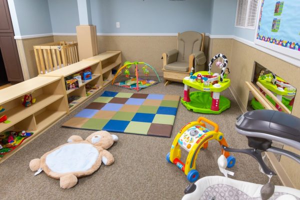 infant room at Lightbridge Academy 360 Tour of Day Care in Hoboken, NJ