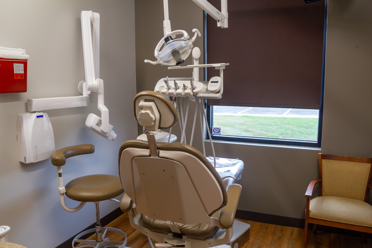 dental chair at Northwest Dental Group, Byron, MN 360 Virtual Tour for Dentist