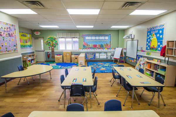 Lightbridge Academy pre-school on route 27 North Brunswick, NJ classroom