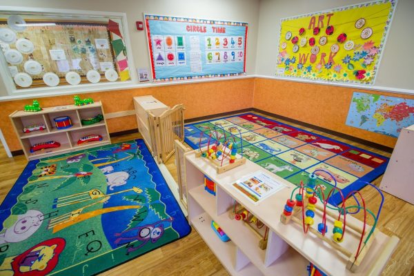 Lightbridge Academy pre-school on route 27 North Brunswick, NJ play area