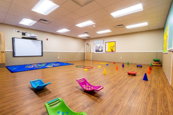 multi-purpose room at Lightbridge Academy Day Care in East Brunswick, NJ