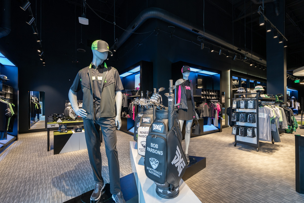 sports apparel at PXG Cincinnati OH 360 Virtual Tour for Golf Gear and Apparel