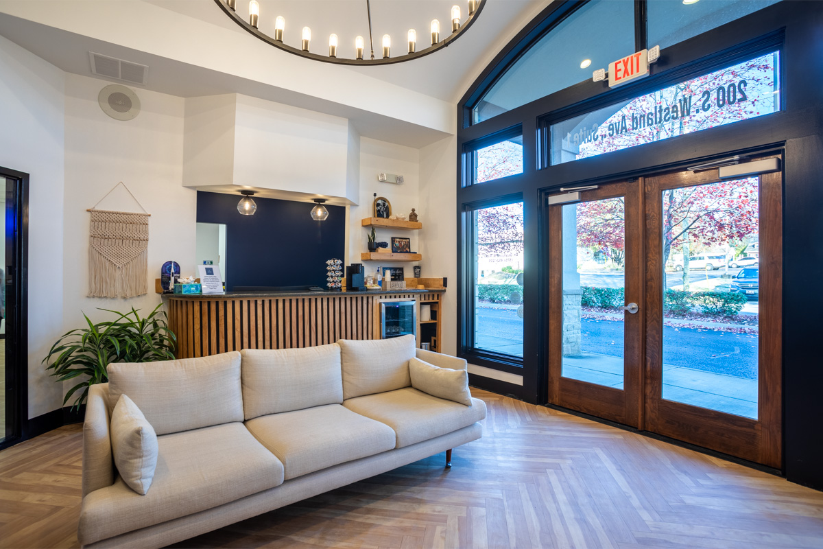 reception room in Sumner Dental Group, Gallatin, TN 360 Virtual Tour for Dentist