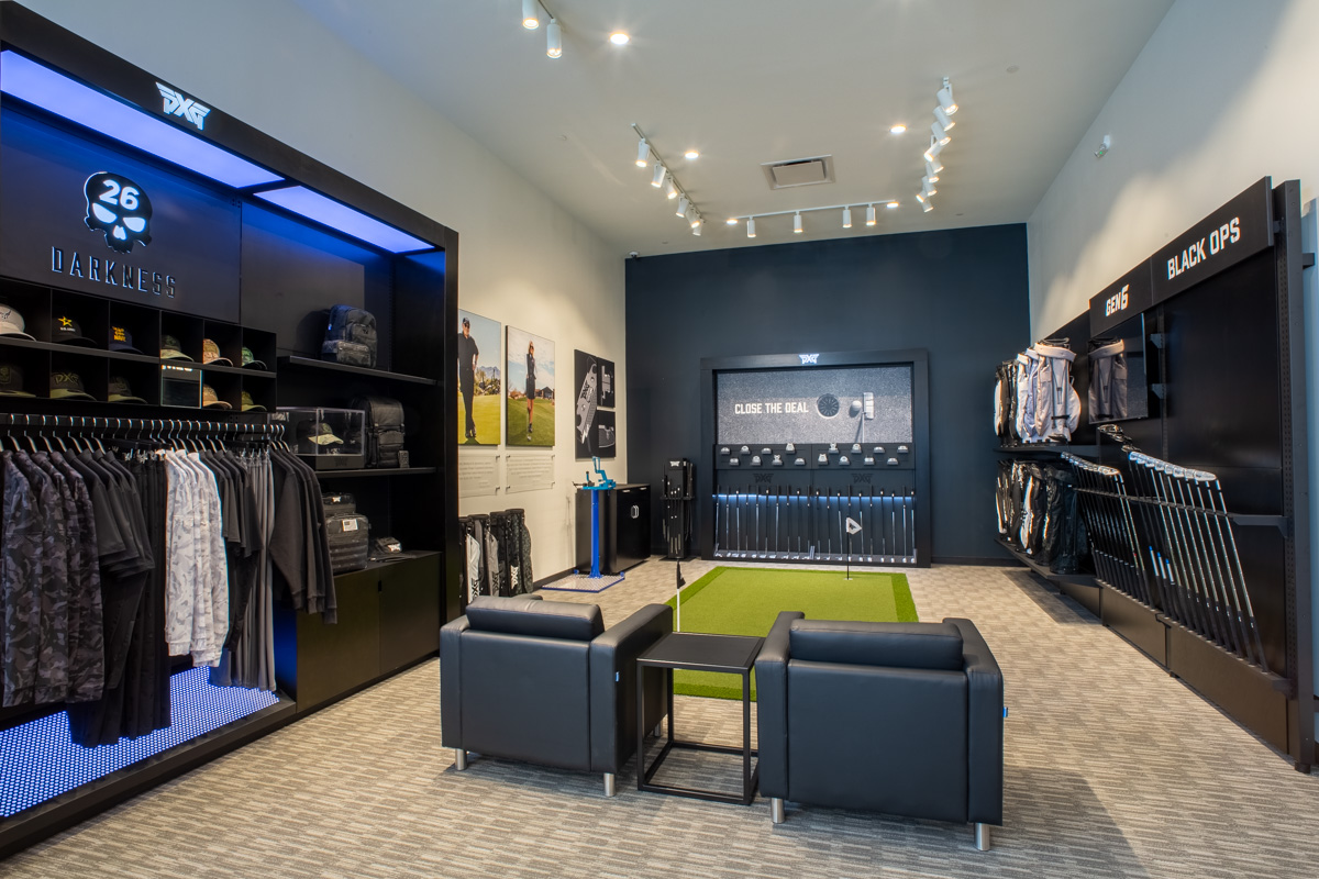 golf gear at PXG East Bay, Dublin, CA 360 Virtual Tour for Golf Gear and Apparel