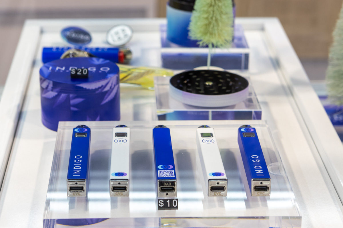 thc pens at Indigo Dispensary, Brooklawn, NJ 360 Virtual Tour for Cannabis store