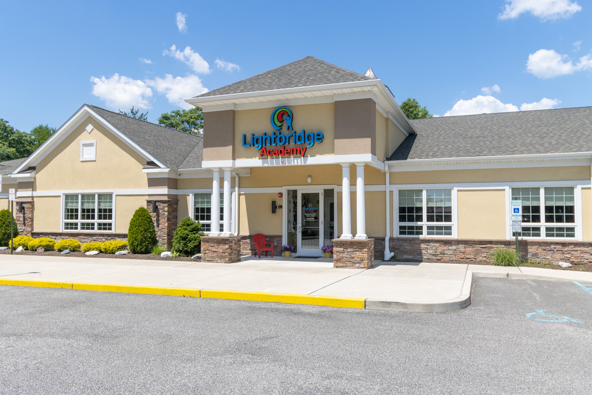 front exterior of Lightbridge Academy, Mt Laurel, NJ Pre-school Day Care Center