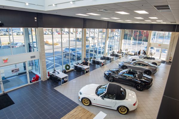 car line up in Countryside Mitsubishi Car Dealership in Countryside, IL