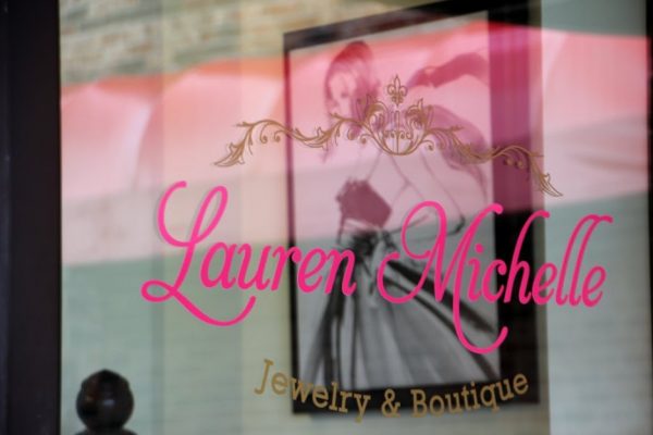 Lauren & Michelle LLC Cherry Hill  NJ boutique shop door entrance logo sign