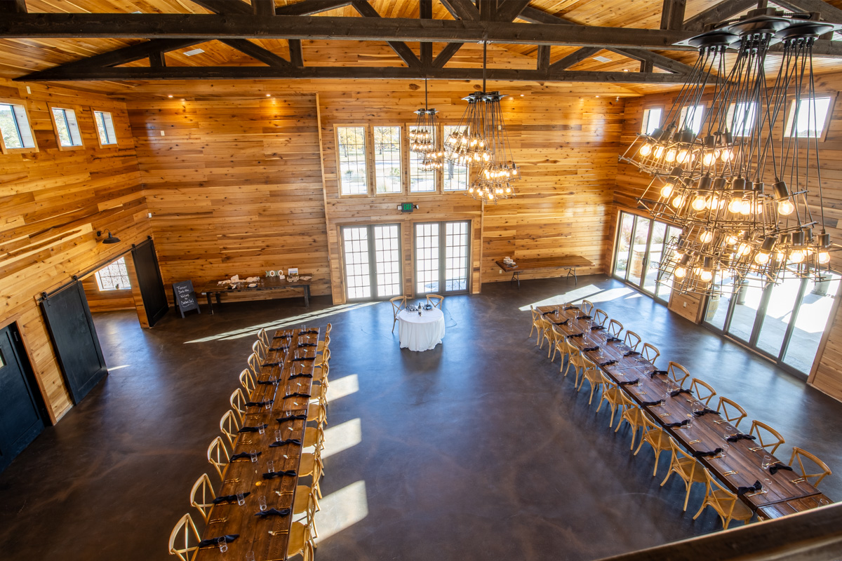 banquet hall of Swallows Eve, Fredericksburg, TX 360 Virtual Tour for Event venue