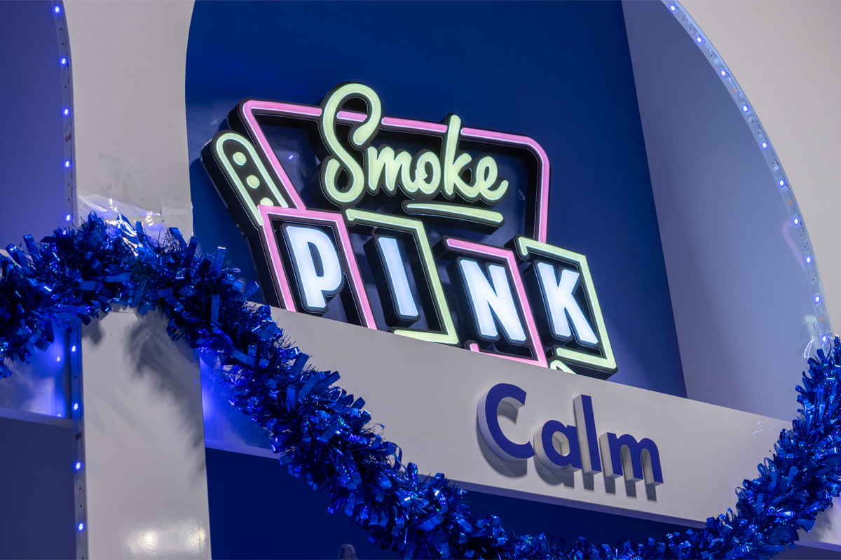 neon sign at Indigo Dispensary, Brooklawn, NJ 360 Virtual Tour for Cannabis store