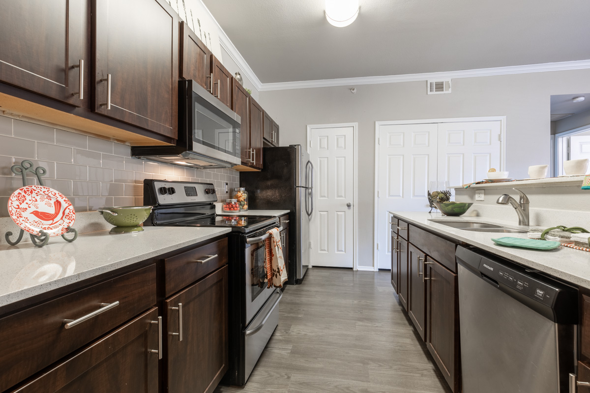 kitchen at Western Station, Fort Worth, TX 360 Virtual Tour for Apartment building