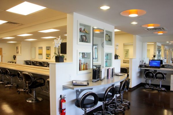 interior of Shore Beauty School Beautician Training, Egg Harbor Township, NJ