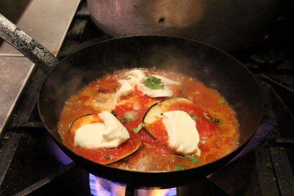 Giorgio On Pine Philadelphia PA Italian restaurant cooking over stove fire