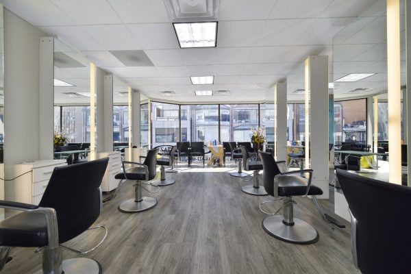 Taz Hair Company Toronto ON Canada Hairdresser Salon barber chairs mirrors