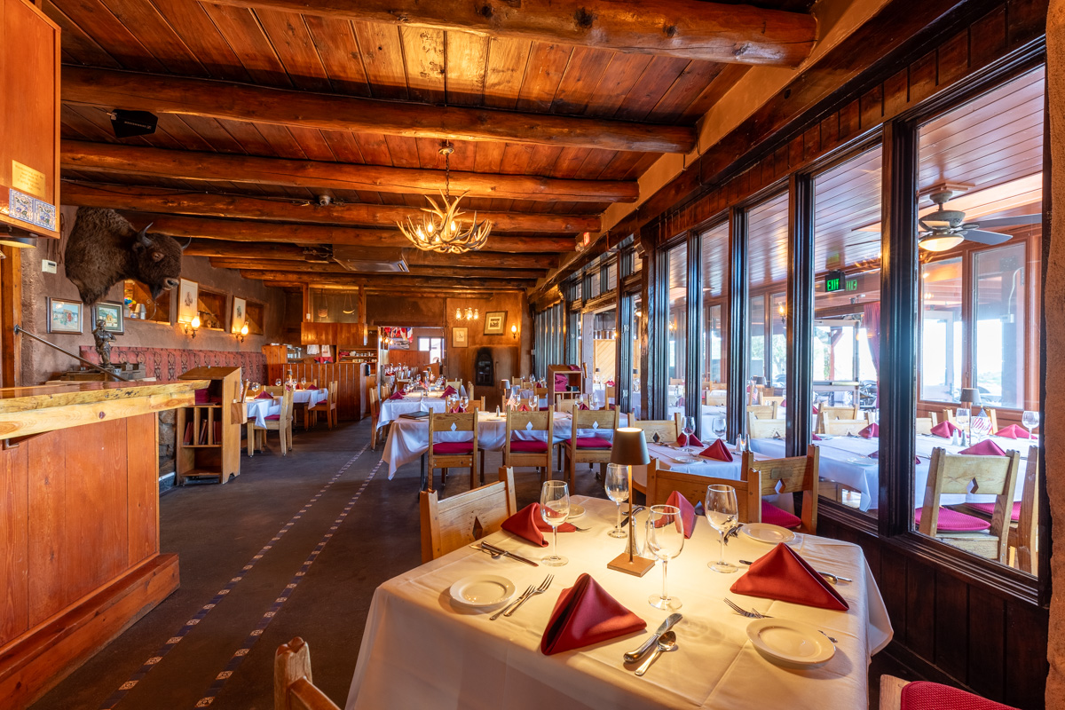 table seating at The Fort, Morrison, CO 360 Virtual Tour for Steak House Restaurant