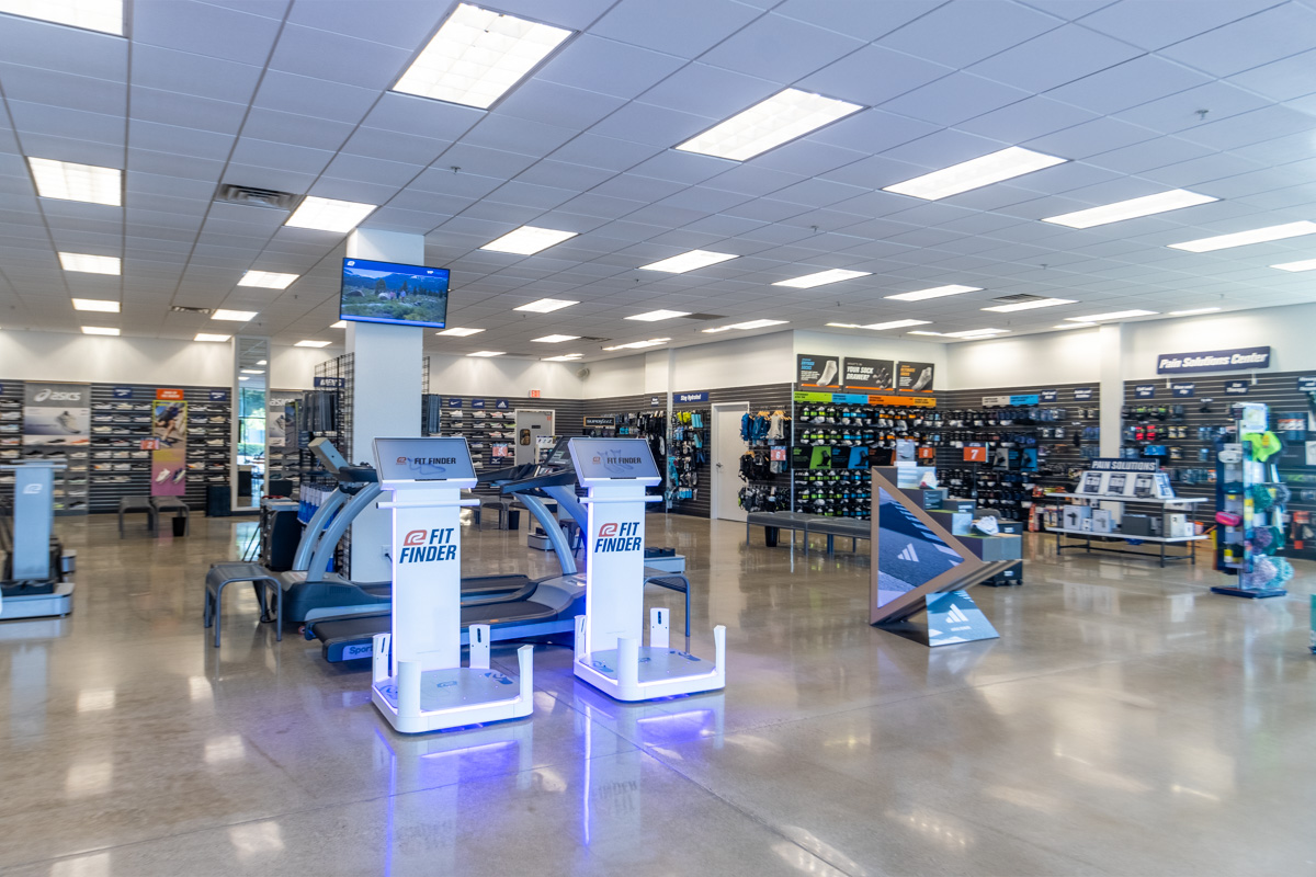 interior of Road Runner Sports, Paramus, NJ 360 Virtual Tour for Running Shoe Store