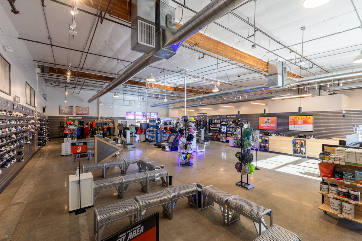 interior of Road Runner Sports, Temecula, CA 360 Virtual Tour for Running Shoe Store