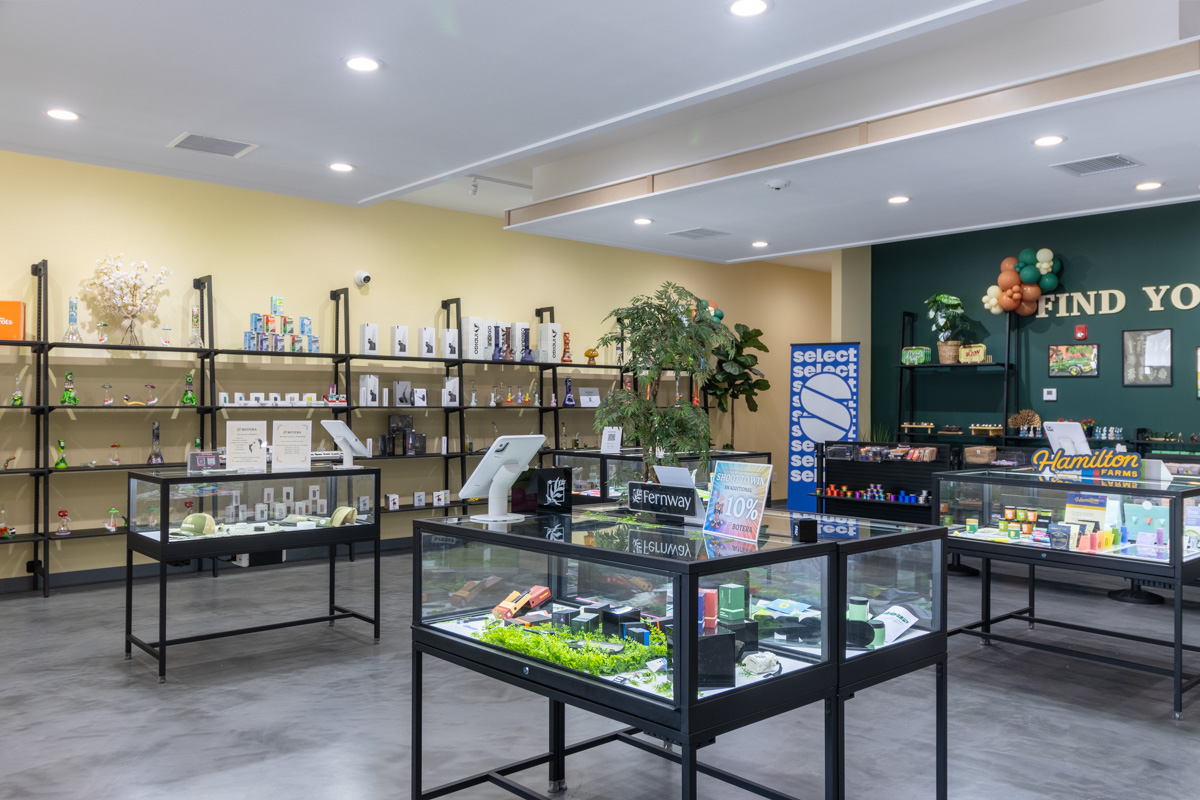 inside Botera Union Cannabis Dispensary, Union, NJ 360 Virtual Tour for Cannabis store