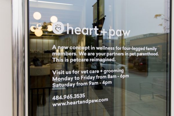 business statement of Heart + Paw Dog care and Veterinary in King of Prussia, PA