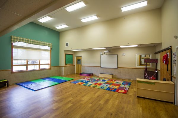 Lightbridge Academy pre-school on route 130 North Brunswick, NJ multipurpose room