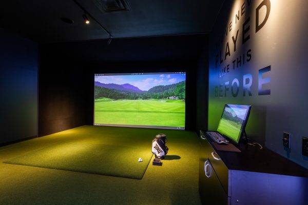 virtual golf driving simulator Parsons Xtreme Golf store PXG Mesa, AZ