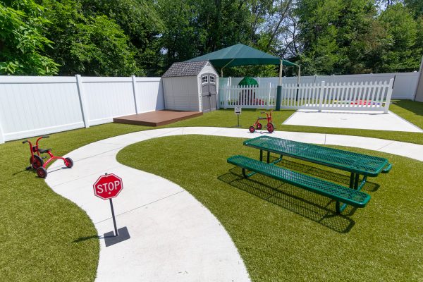 Playground road at Lightbridge Academy 360 Tour of Day Care in Montgomeryville, PA