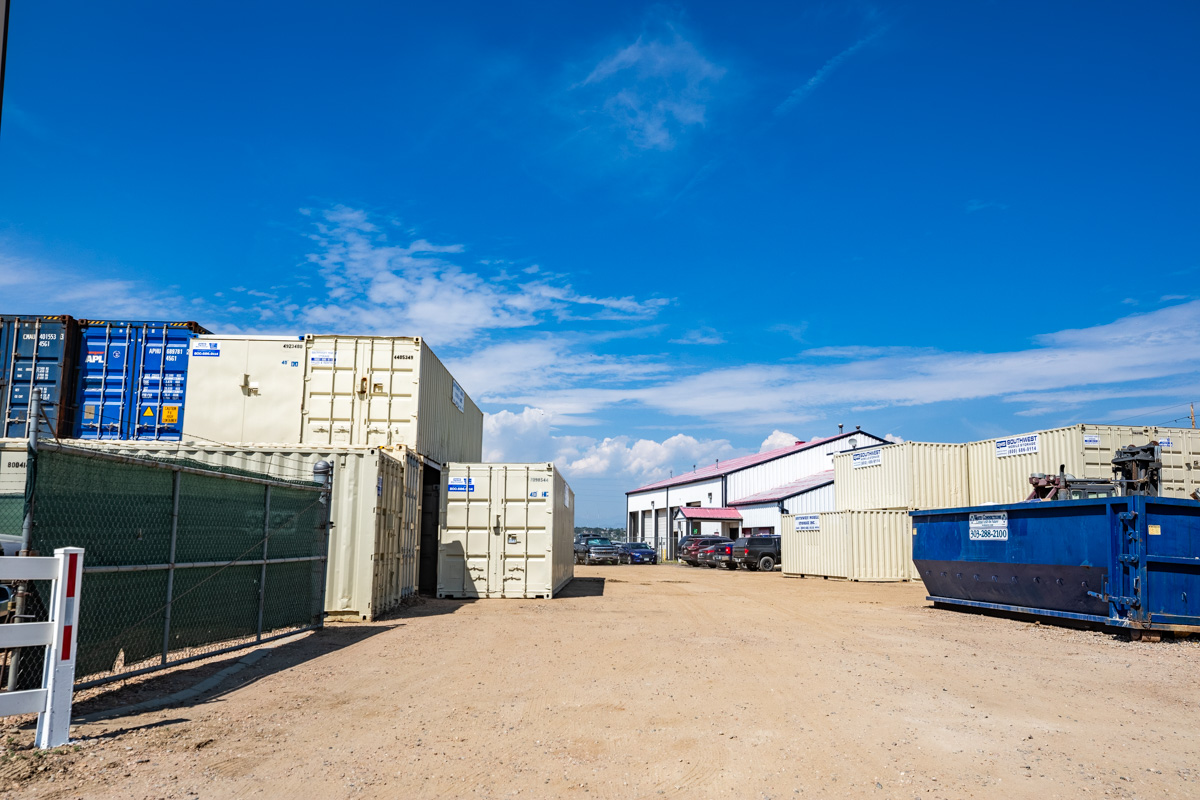 entrance to Southwest Mobile Storage, Henderson, CO 360 Virtual Tour for Container supplier