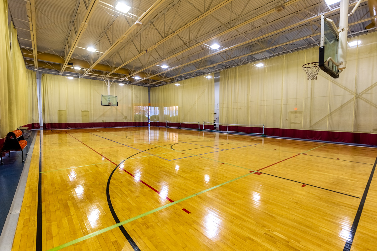 basket-ball court at Gottlieb Center for Fitness, Melrose Park, IL | 360 Virtual Tour for Gym