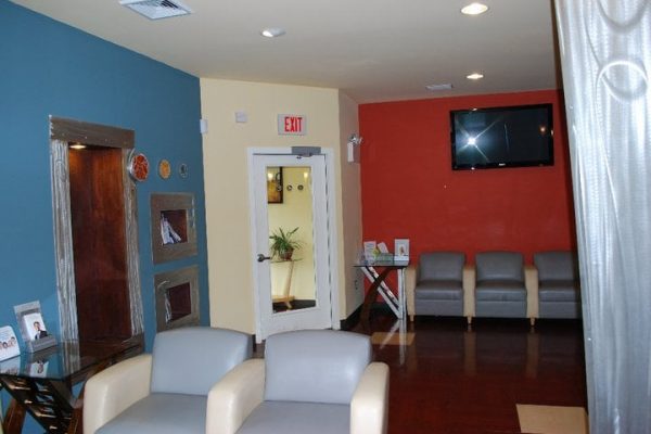 waiting room of Dental Office Serenity Smile Designs Dentist, Egg Harbor Township, NJ