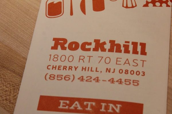 Rockhill dine-in burger restaurant Cherry Hill NJ menu address telephone number logo