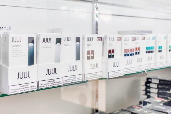 Juul e-cigarettes at Free Smoke Vape and Smoke Shop on Jimmy Carter Blvd, Norcross, GA