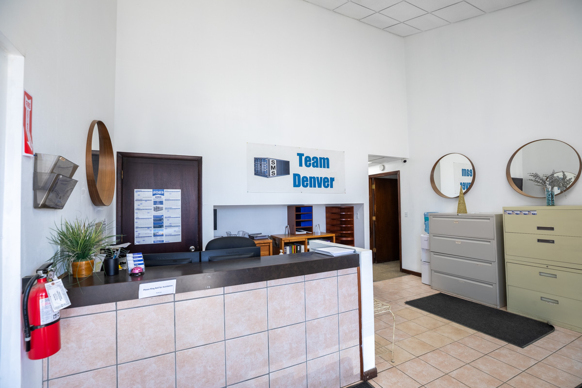 front desk at Southwest Mobile Storage, Henderson, CO 360 Virtual Tour for Container supplier