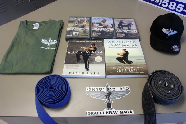 instructional dvds and belts at Israeli Krav Maga Martial Arts, Bordentown Township, NJ