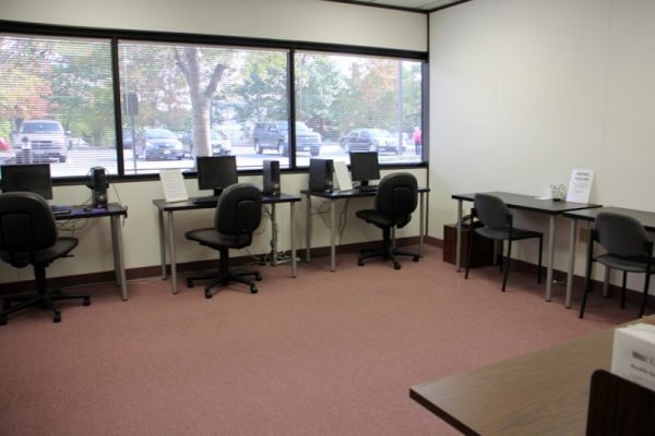 J & J Staffing Resources Trenton Ewing NJ computer lab training assessment testing room