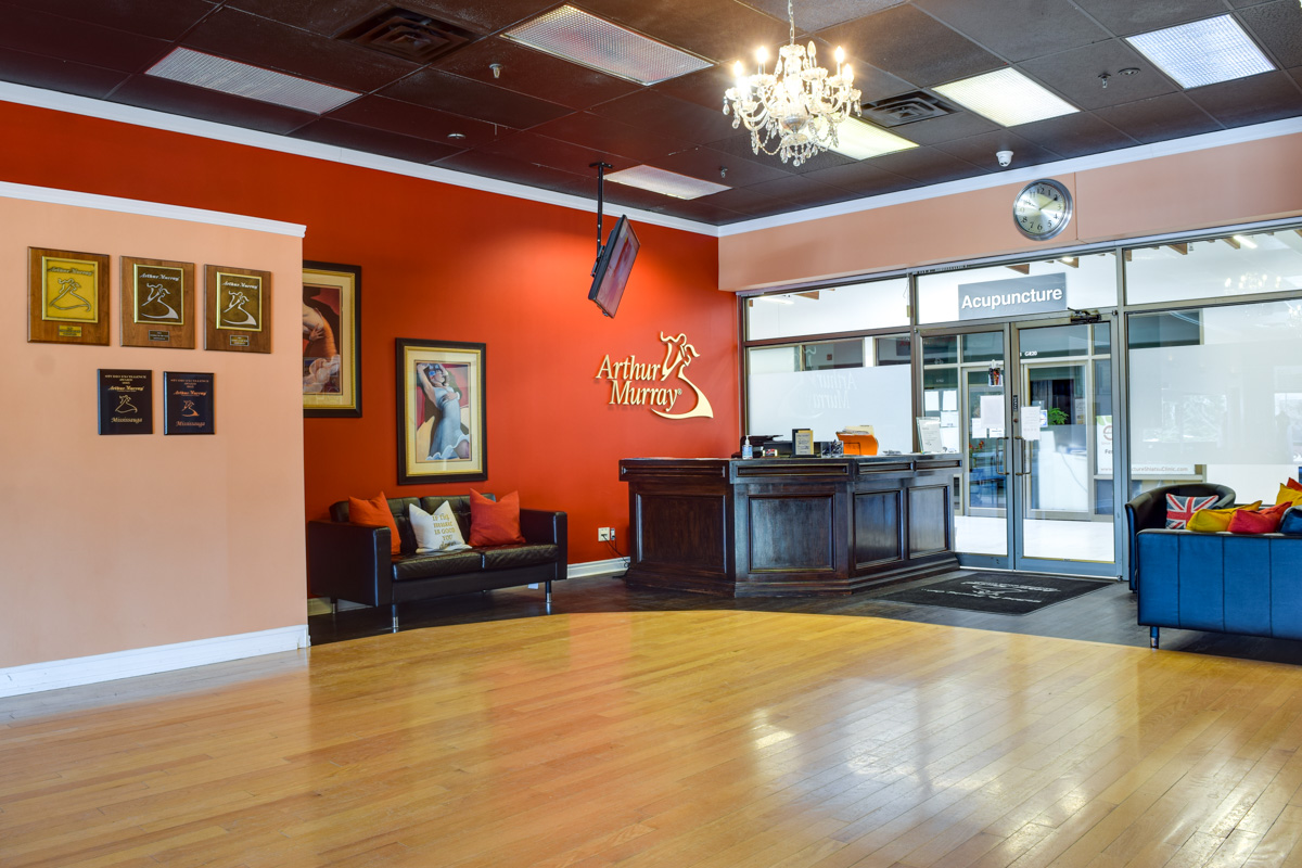 lobby of Arthur Murray Dance Studio of Mississauga, Ontario, CA 360 Virtual Tour for Dance school