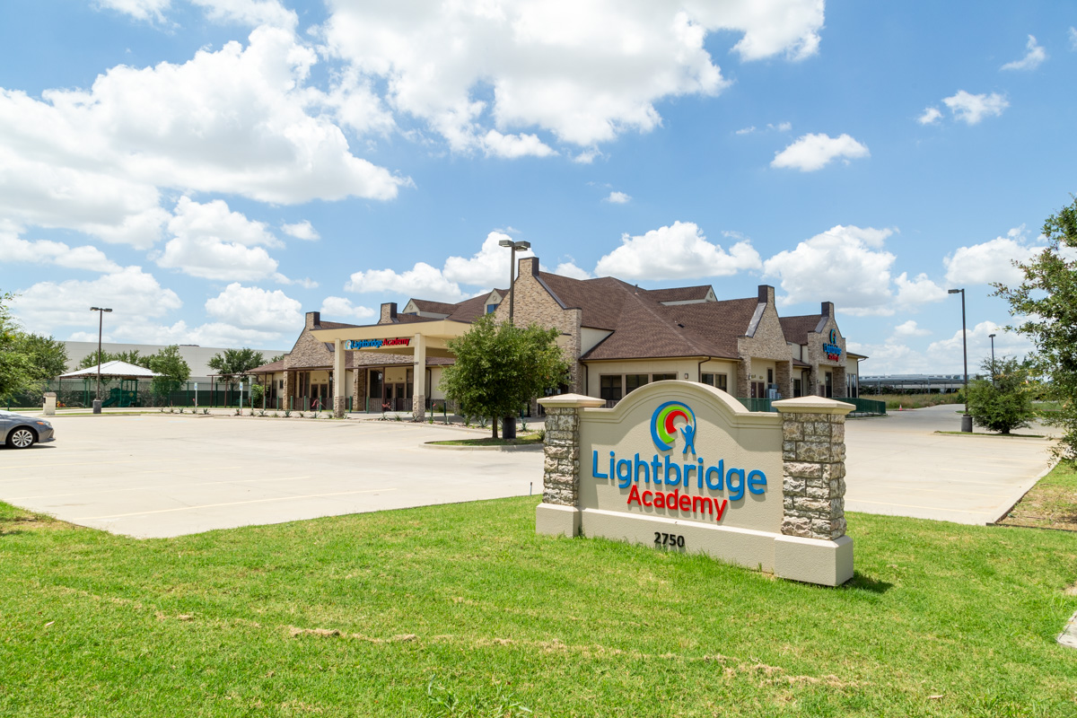 front exterior of Lightbridge Academy, Irving, TX 360 Virtual Tour for Pre-school Day Care Center