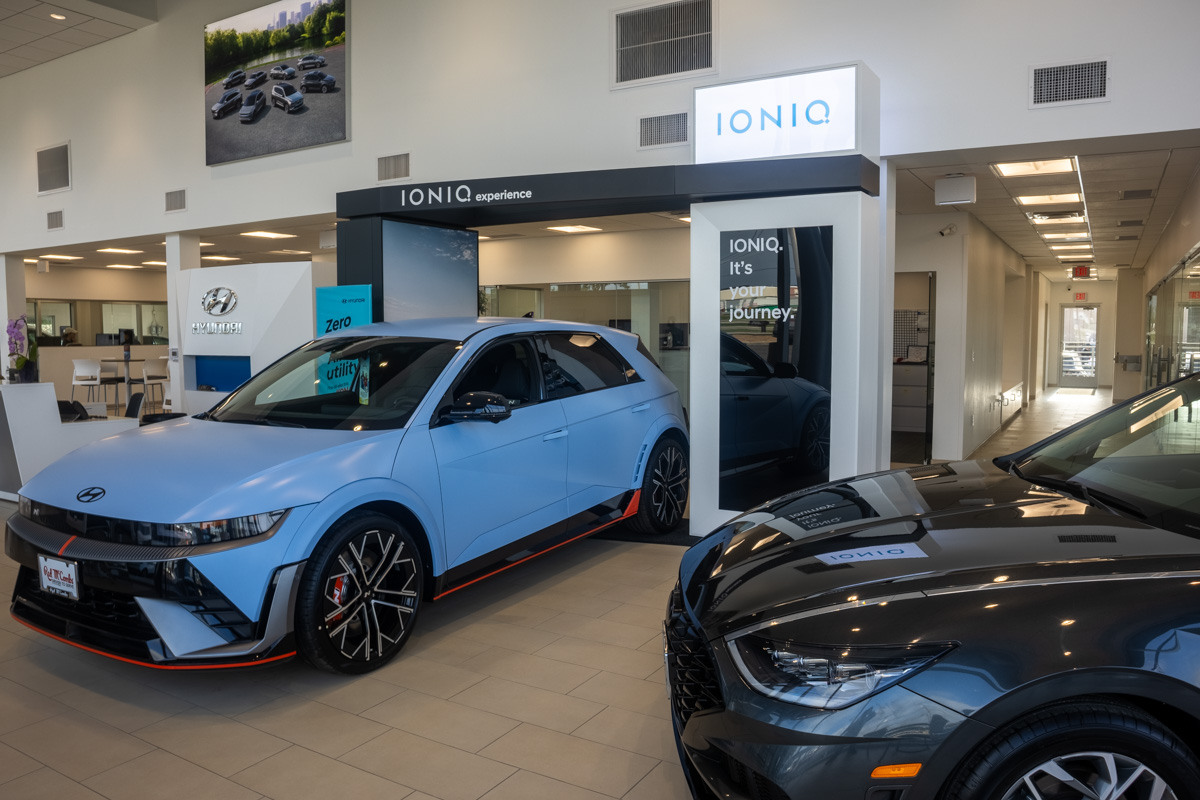 ioniq 5 6 ev at Red McCombs Hyundai Northwest San Antonio, TX 360 Virtual Tour for Car Dealership