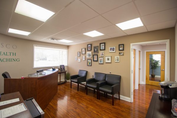 Console and Associates P.C. Personal injury attorney in Cherry Hill, NJ reception front desk