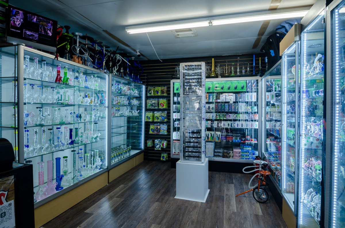 bongs and water pipes at Main Street Smoke And Vape, San Diego, CA 360 Virtual Tour for Tobacco shop