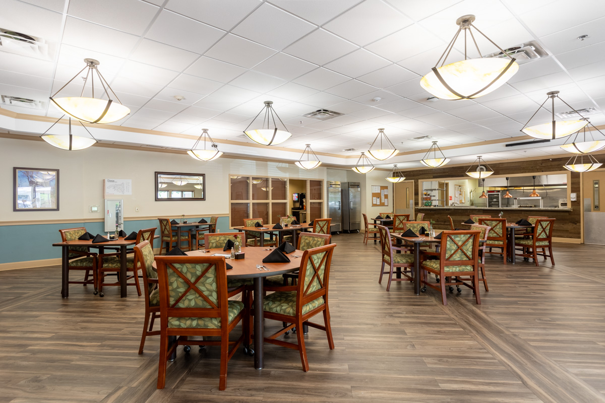 cafeteria at The Lodge at Natchez Trace, Nashville, TN 360 Virtual Tour for Assisted living facility