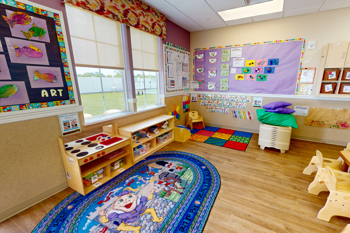 play corner at Lightbridge Academy, Huntersville, NC 360 Virtual Tour for Pre-school Day Care Center