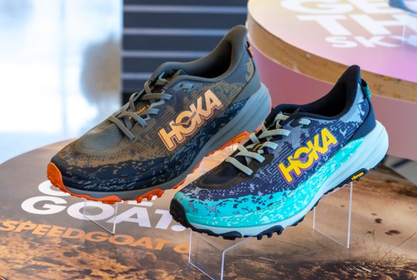 Hoka running sneakers at Road Runner Sports, Paramus, NJ 360 Virtual Tour for Running Shoe Store