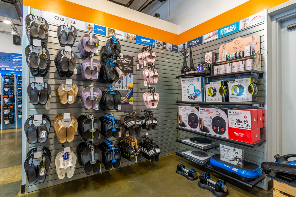 sandals and exercise equipment at Road Runner Sports Thousand Oaks - Newbury Park, CA Running Shoe Storesandals and exercise equipment at Road Runner Sports Thousand Oaks - Newbury Park, CA Running Shoe Store