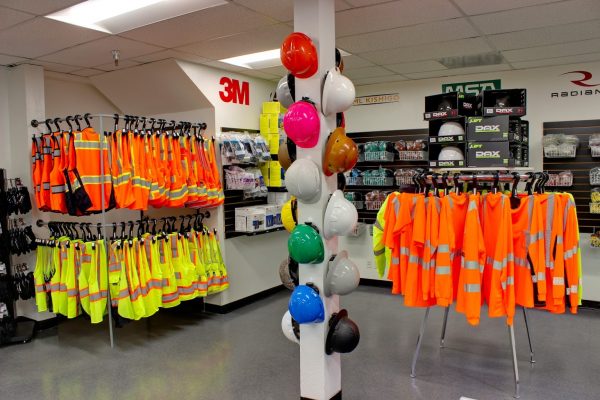 Professional Contractor Supply Hardware store in San Diego, CA yellow vests helmets gilets jaunes