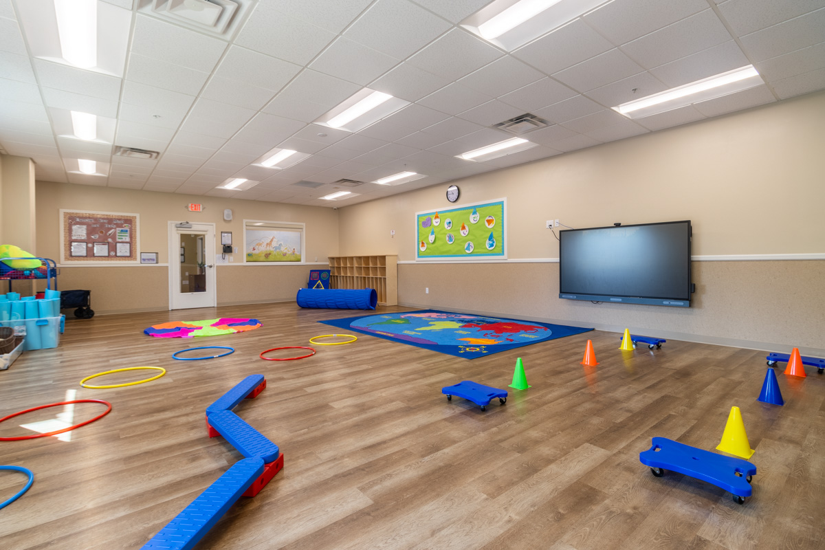 multi-purpose room at Lightbridge Academy, Doylestown, PA 360 Virtual Tour for Pre-school Day Care Center