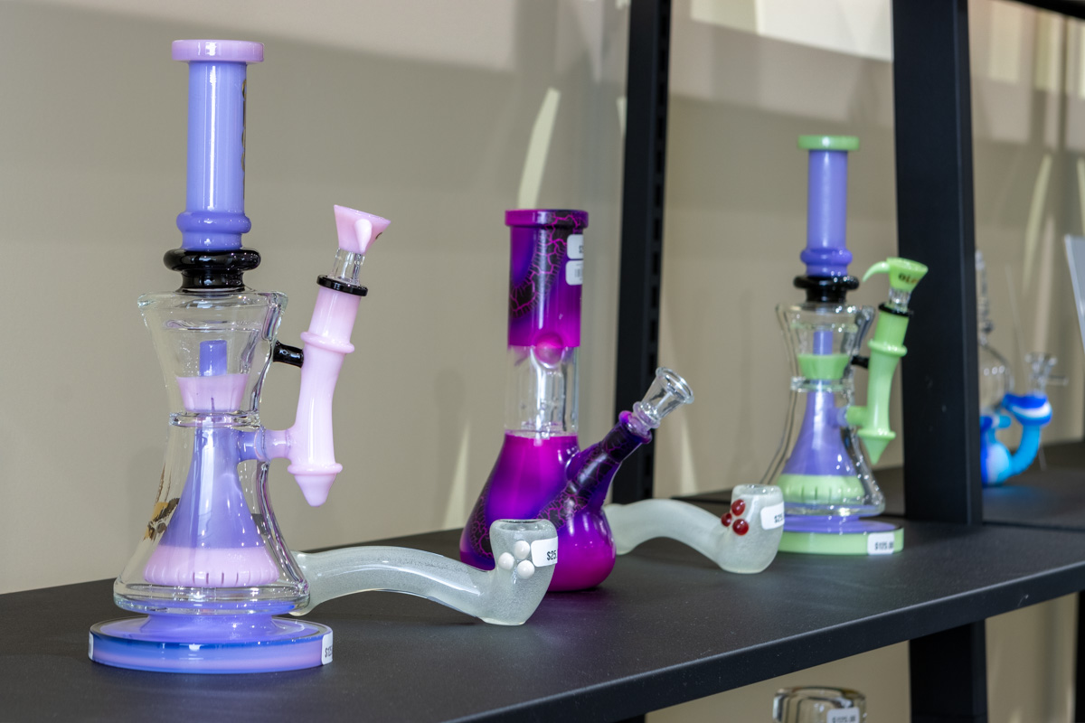 marijuana paraphernalia at Botera Union Cannabis Dispensary, Union, NJ 360 Virtual Tour for Cannabis store