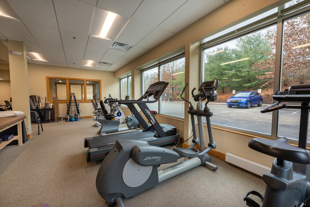 treadmill and ellipical at Restorations Physical Therapy, Pittsburgh, PA 360 Virtual Tour for Doctor's Office