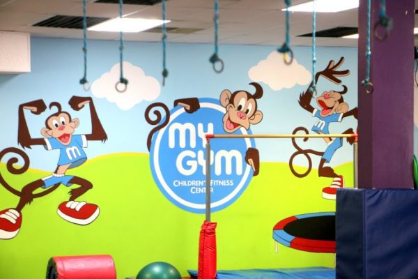 My Gym Cherry Hill Kids Gymnastics and Birthday Party Place Barclay Farms Shopping Center Cherry Hill NJ monkey