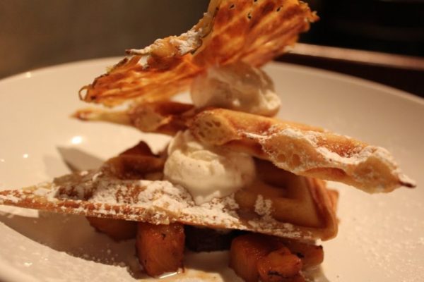 Keg&Kitchen Westmont NJ waffle dessert