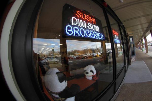 Kazia's Asian Grab 'n Go Restaurant Hazlet NJ asian cusine pandas dining store front window display sushi dimsum groceries